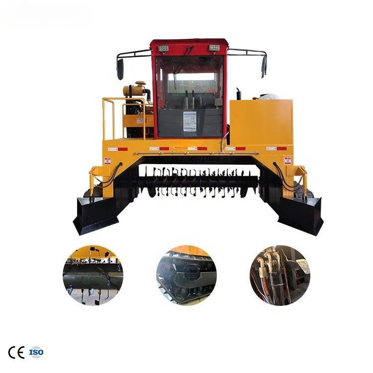 Compost Turner Machine - Estrellazione automatica del compost che fa