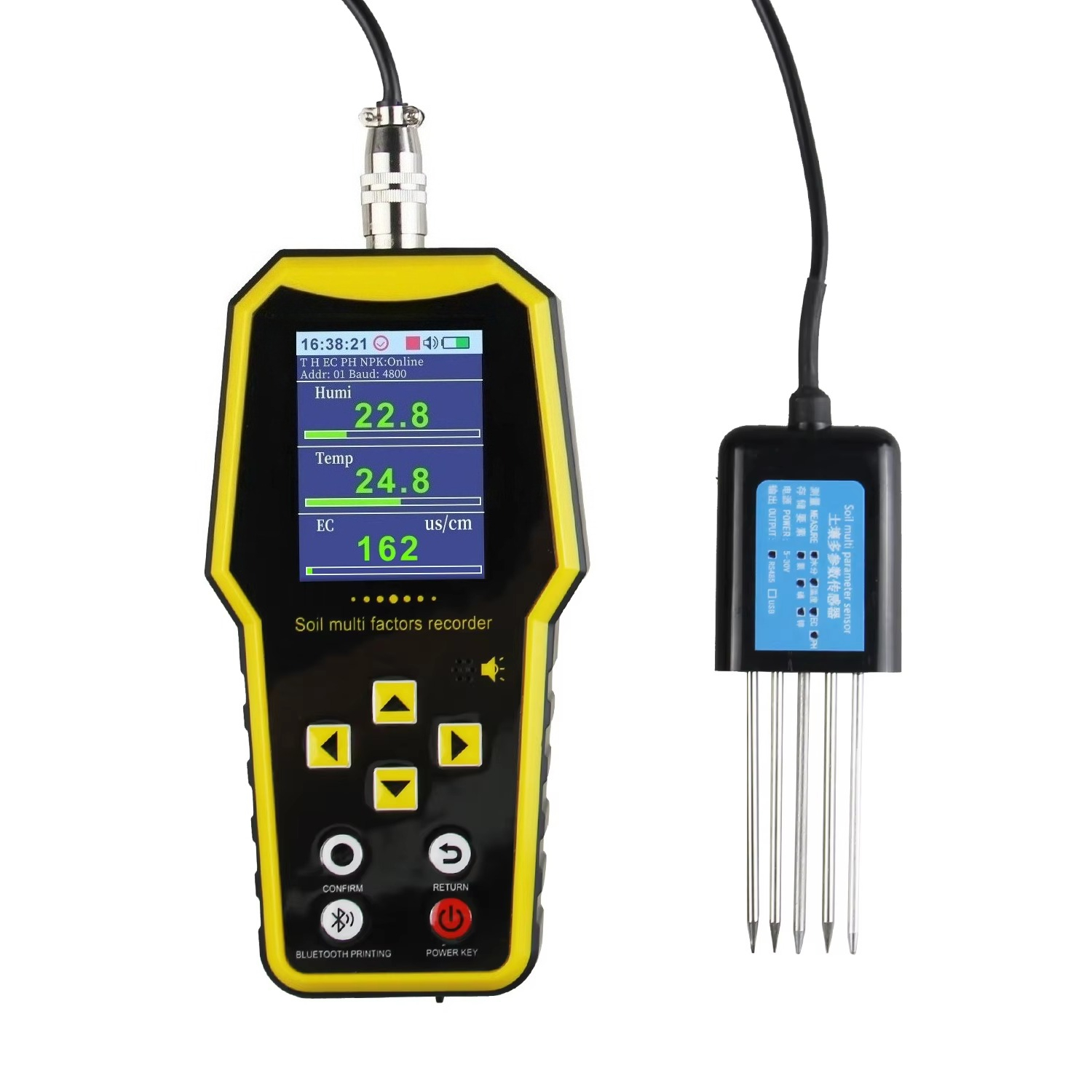 Soil Moisture Sensor - Tester portatile del valore pH del