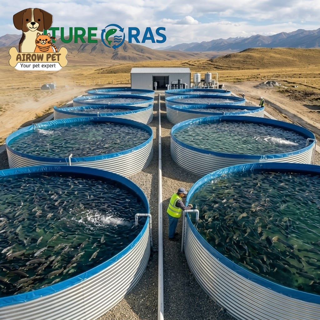 Farm Pond Liner - AIROW FUTURERAS laghetto per l'allevamento dei