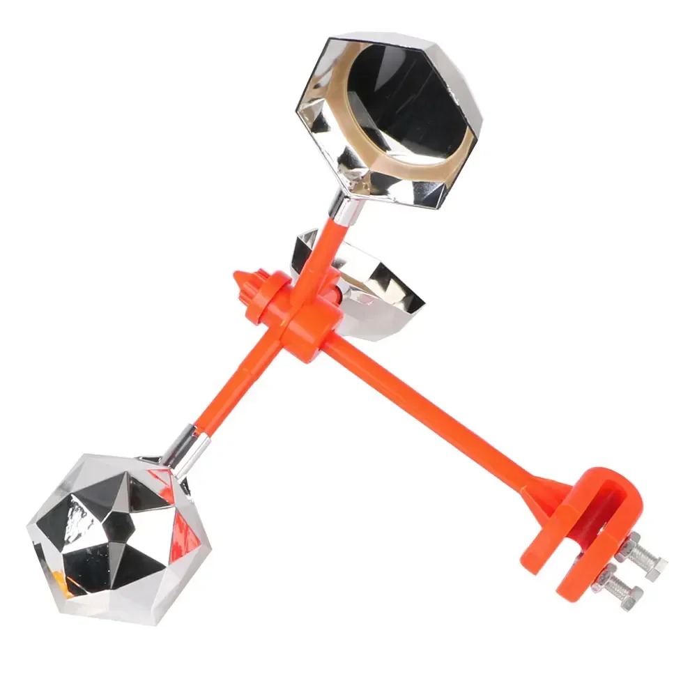 Solar Bird Scarer - 360 ° Spaventapasseri Rotante Riflettente con