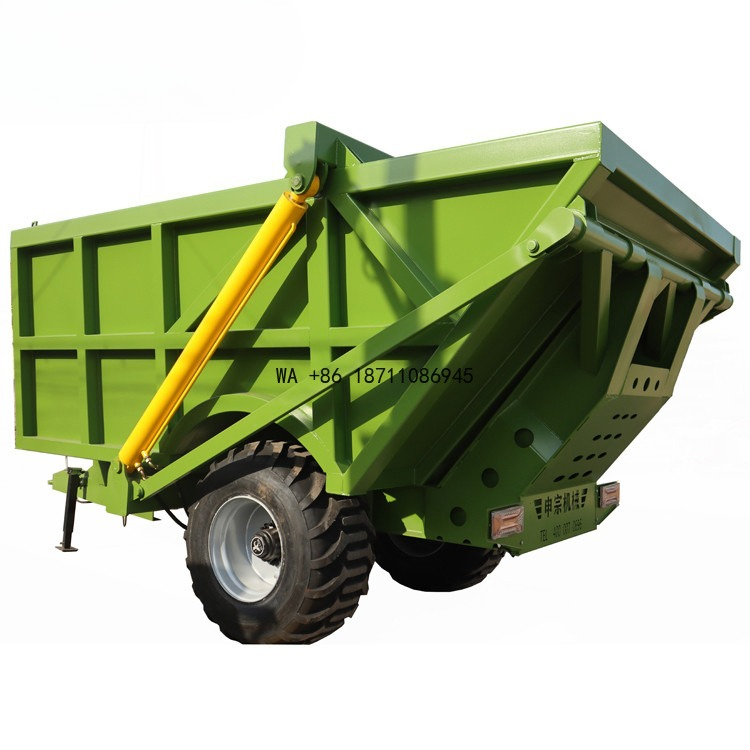 Grain Farming Agriculture - Rimorchio Agricolo Idraulico Ribaltabile 9T 11T