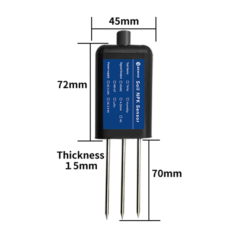 Soil Moisture Sensor - RS485 4-20mA Temperatura del Suolo Umidità