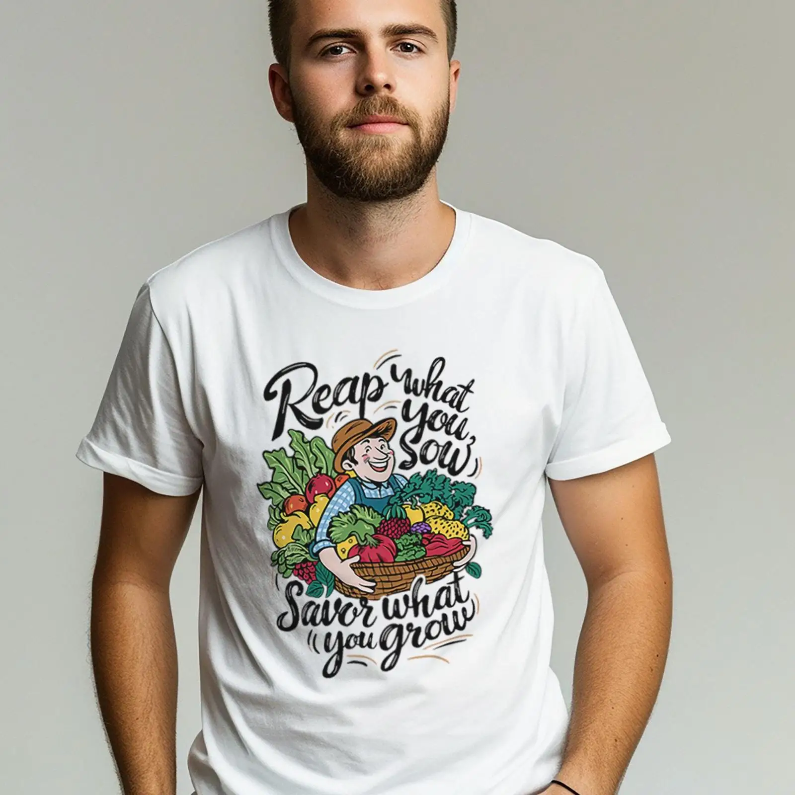 T-shirt Farmer's Harvest per a - Sustainable Agriculture/Farming recensione e prezzo