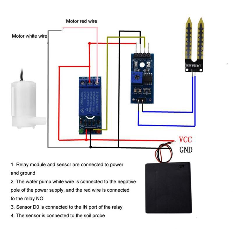 Kit di irrigazione automatica  - Soil Moisture Sensor recensione e prezzo